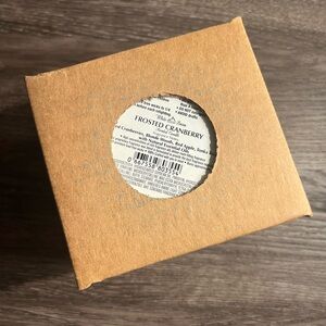 Bath & Body Works White Barn Frosted Cranberry 3 Wick Candle